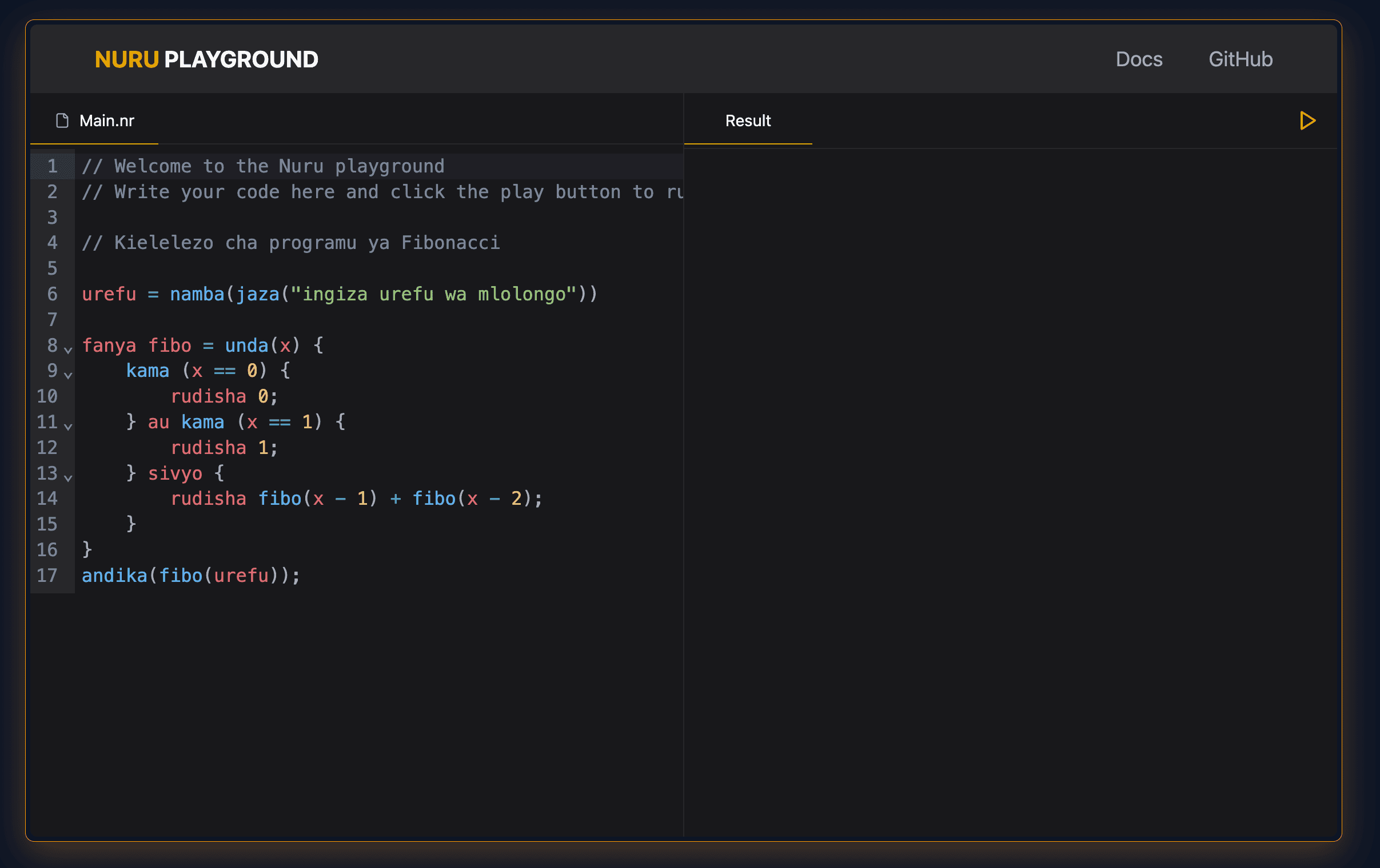 Software Playground